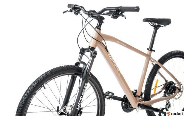 Мужской велосипед Spirit Echo 7.2 27,5", рама M, латте, 2021
