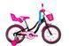 Велосипед від 5 років дитячий ST 16" Formula Kid FLOWER PREMIUM BH рама-8,5" чорний з рожевим 2026