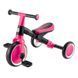 Триколісний дитячий велосипед Globber Learning Trike 2in1 Фуксія