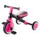 Триколісний дитячий велосипед Globber Learning Trike 2in1 Фуксія