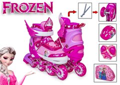 Комплект роликів Frozen Рожевий S 30-33, Рожевий, 30-33