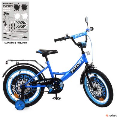 Велосипед дитячий від 5 років PROF1 Original Boy 18д. Синій