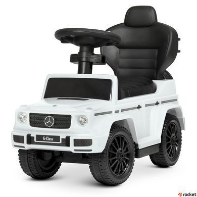 Машинка каталка-толокар Мерседес AMG Белая