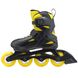 Роликовые коньки Rollerblade Fury 2023 black-yellow 29-33
