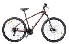 Чоловічий велосипедд Spirit Echo 9.2 29", рама XL, бордово-коричневий, 2021