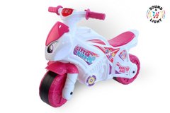 Мотоцикл Каталака Tehno Little Bike Бело-Розовый