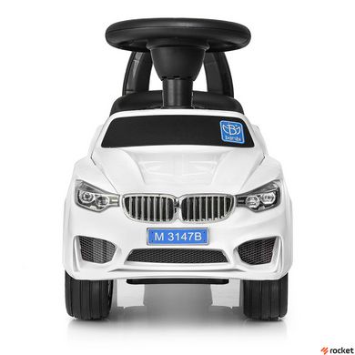 Машинка каталка-толокар BMW Белая