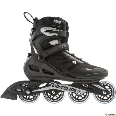 Роликовые коньки детские Rollerblade Zetrablade 2021 black-silver 285