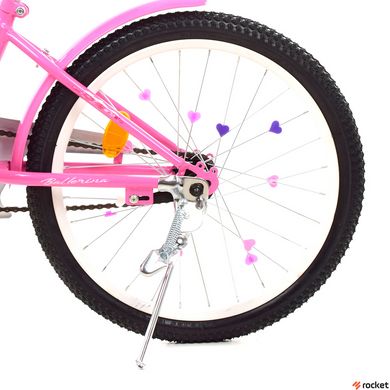 Велосипед Дитячий від 6 років Profi Flower 20д. Рожевий