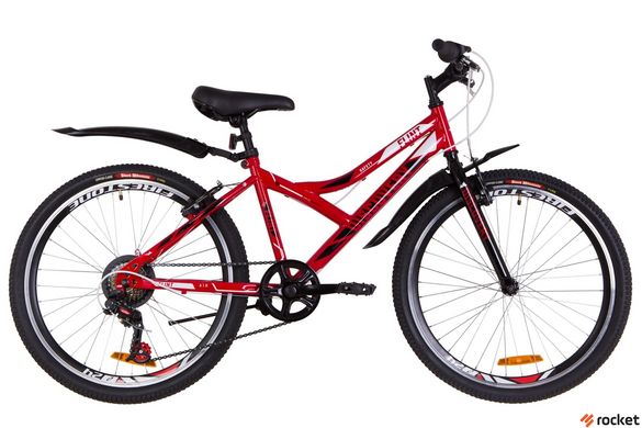 Велосипед Підлітковий Discovery FLINT 24д. червоний, Червоний