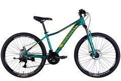Горный велосипед AL 26" Discovery MYSTIQUE DD CS рама-15" зеленый 2025