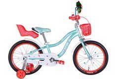 Велосипед от 5 лет детский ST 18" Formula Kid ALICIA BH рама-9" бирюзовый 2026
