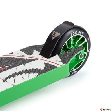 Самокат трюковой Fox Pro Shark/ Green