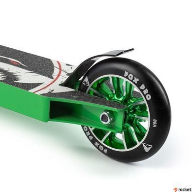 Самокат трюковой Fox Pro Shark/ Green