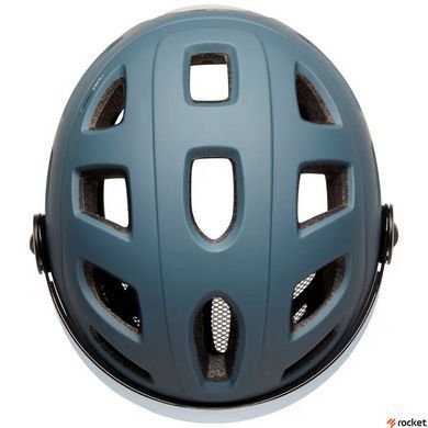 Шлем для катания защитный Cairn Quartz Visor LED USB grey 52-58