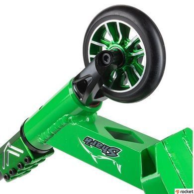 Самокат трюковой Fox Pro Shark/ Green