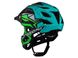Шлем взрослый защитный Cratoni C-maniac Черный/Лайм/Бирюзовый M (52-56 см), Голубой, M