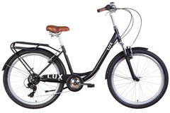 Городской велосипед 26" Dorozhnik LUX AM 2022 (черный (м))