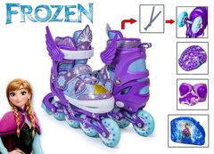 Комплект роликів Frozen Фіолетовий M 34-37, фиолетовый, 34-37