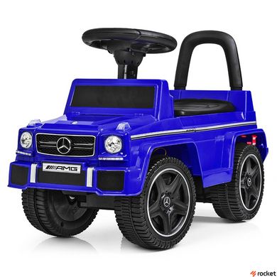Машинка каталка-толокар Mercedes Gelenvagen Синя
