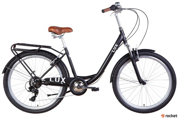 Міський велосипед 26" Dorozhnik LUX AM 2022 (чорний (м))