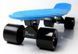 Пенні борд синий з матовими колесами