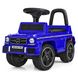 Машинка каталка-толокар Mercedes Gelenvagen Синя