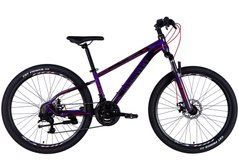 Велосипед підлітковий ST 26" Discovery TREK DD FR рама-13" фіолетовий 2025