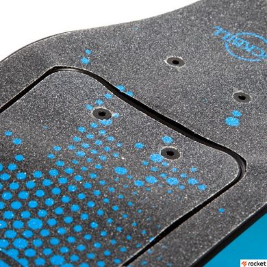 Скейтборд пластиковый FISH Duckbill Черный/Синий