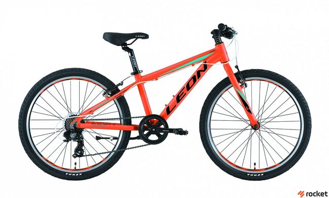 Велосипед Подростковый Leon JUNIOR RIGID 24д. Оранжевый, оранжевый