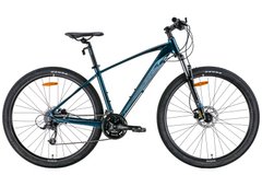 Мужской велосипед 29" Leon TN-80 AM Hydraulic lock out HDD 2022 (синий с черным)