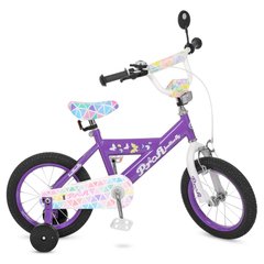 Велосипед Дитячий від 2 років Butterfly 14д. фіолетовий