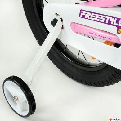 Велосипед Детский от 3 лет RoyalBaby FREESTYLE 14д. Розовый