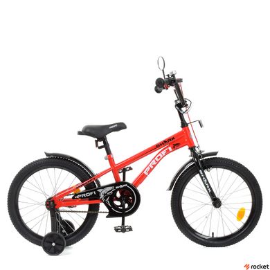 Велосипед детский от 5 лет Profi Shark 18д. Красный
