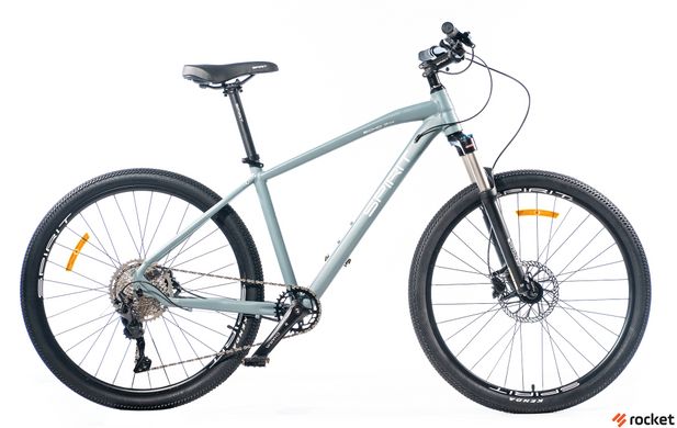 Мужской велосипед Spirit Echo 7.4 27,5", рама L, серый, 2021