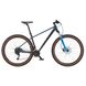 Гірський велосипед KTM CHICAGO 271 27.5" рама М/43 сірий (чорно/синій) 2022/2023