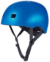 Шлем детский Micro Dark Blue Metallic LED Размер M (52-56)