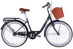 Городской велосипед ST 26" Dorozhnik LUX Velosteel рама-17" черный (м) 2026