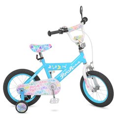 Велосипед Дитячий від 2 років Butterfly 14д. блакитний