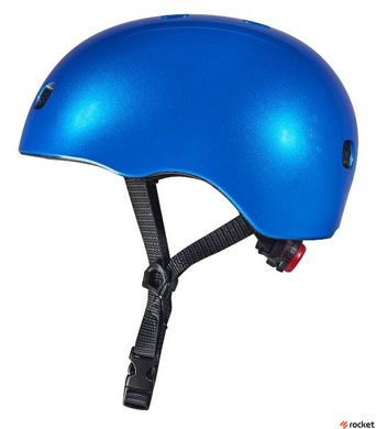 Шлем детский Micro Dark Blue Metallic LED Размер M (52-56)