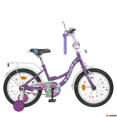 Дитячий велосипед від 4 років Profi Blossom 16" Violet