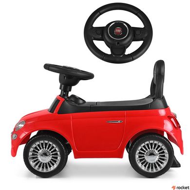 Машинка каталка-толокар Fiat Червона