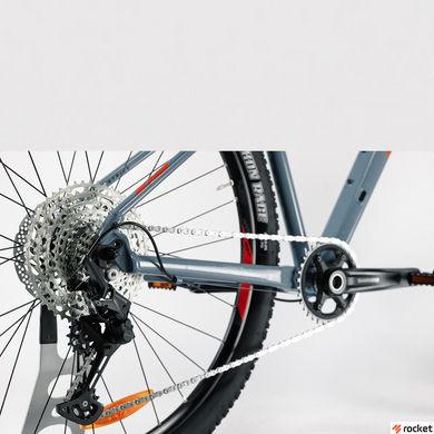 Мужской велосипед KTM ULTRA SPORT 29" рама L/48, серый (оранжево-черный), 2022