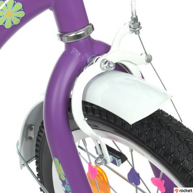 Дитячий велосипед від 4 років Profi Blossom 16" Violet