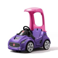 Машинка-каталка TURBO COUPE FOOT-TO-FLOOR Фіолетова-рожева