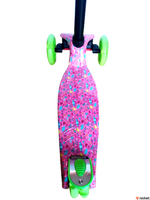 Триколісний самокат Maraton Princess Рожевий