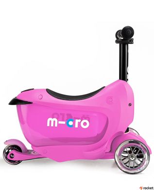Самокат Micro Mini2go Deluxe Розовый