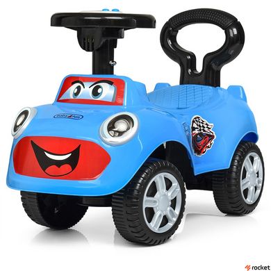Машинка каталка-толокар Baby Fun Голубая