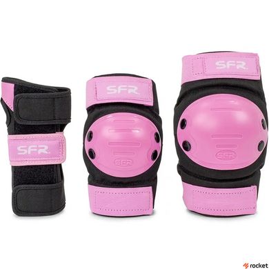 Набір захисту для катання SFR Ramp Jr black-pink L