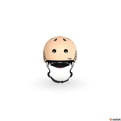 Шолом захисний дитячий Scoot and Ride, леопард, з ліхтариком, 45-51см